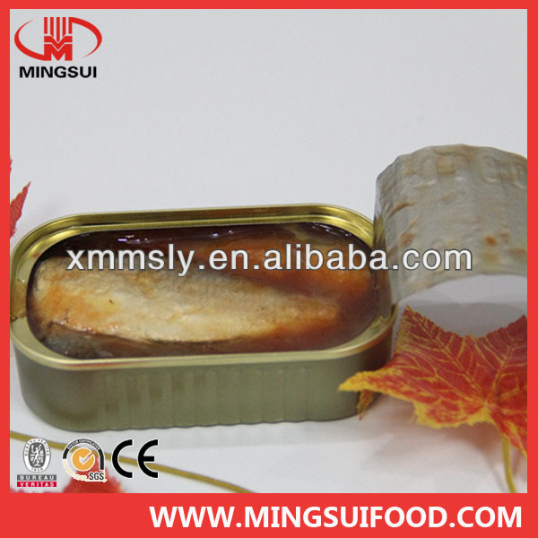 Canned sardine in tomato sauce 125-85g ,easy lid ,printed label ,50tins/ctn,3200ctns/20gp