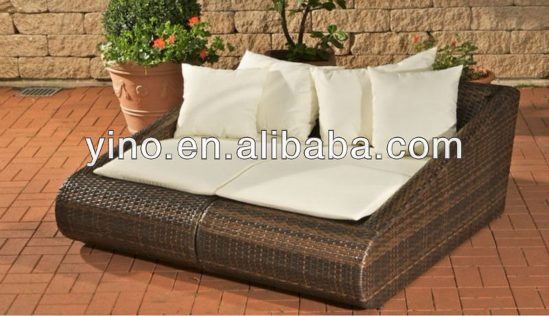 Doppel Sonnenliege Rattan sdatec.com