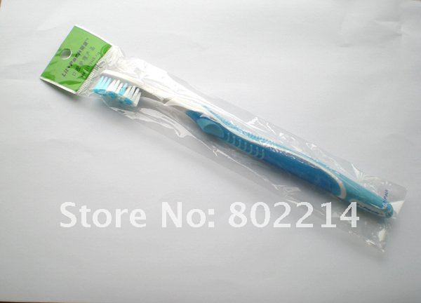 Cheap wholesale 20s Anti Periodontal Disease Toothbrush Super Soft Fine Bristle Tooth Brush blue