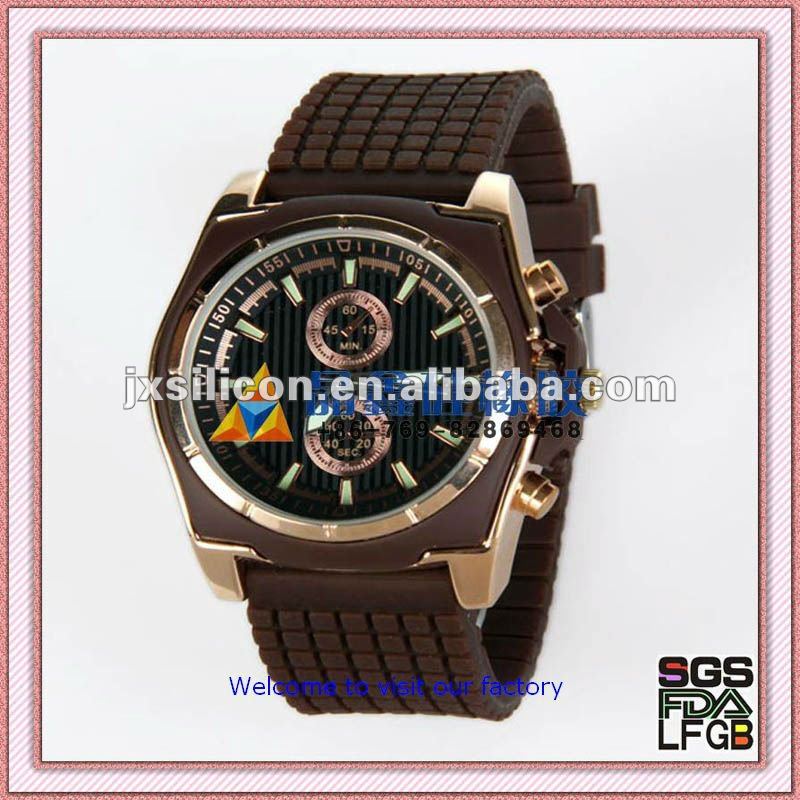 Chewing gum silicone watch