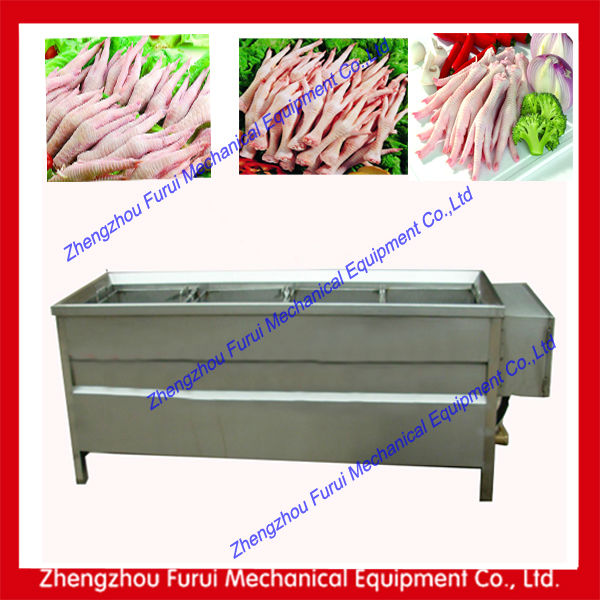 2014 hot selling new automatic blanched machine making chicken feet with pickled peppers