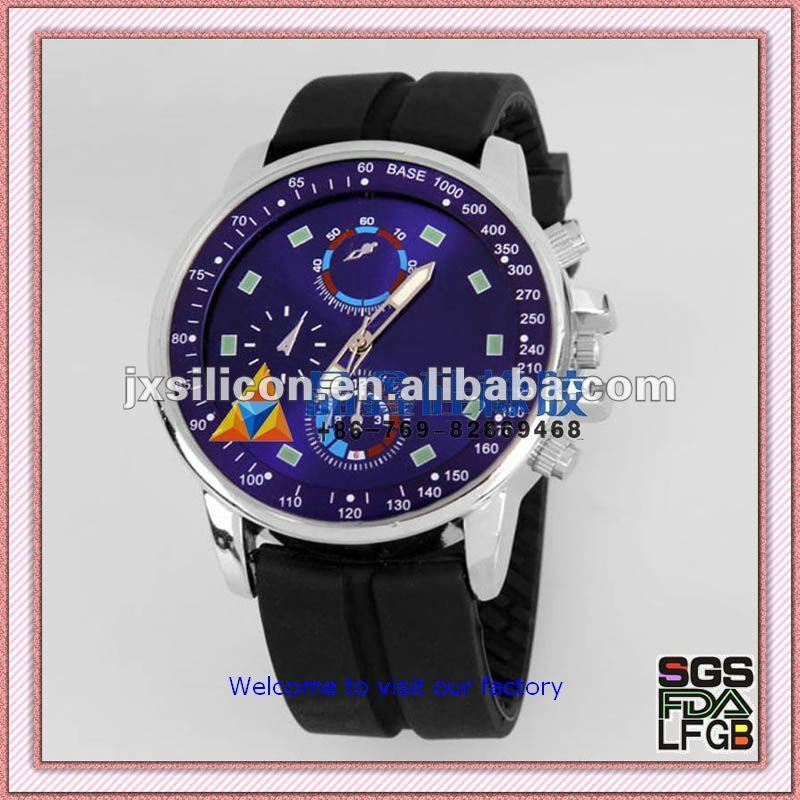Chewing gum silicone watch