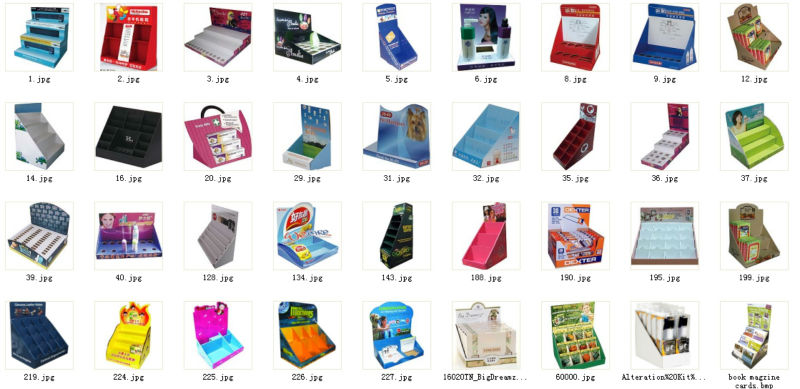 Cardboard Desktop Display Chewing Gum Display Boxes,Counter Display Box for Chewing Gum