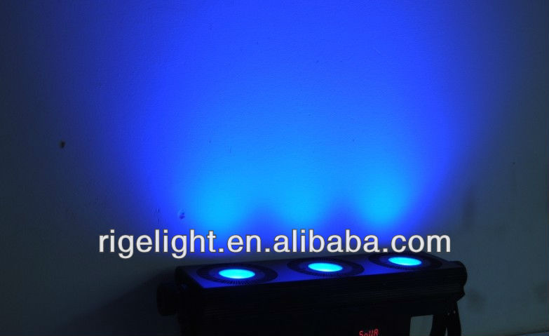 hot selling high power RGB 3in1 3*15W 12CH wall washer&led bar,led stage light,lamp,cable
