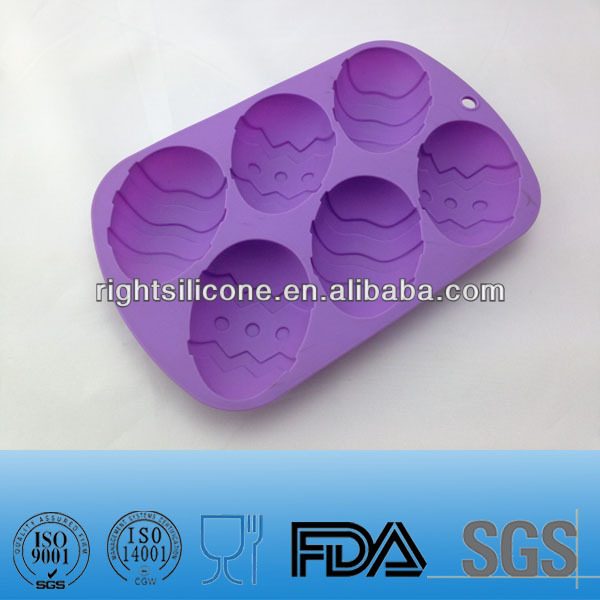 silicone chocolate easter egg molds