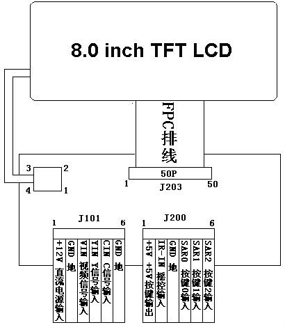 lcd30ピンlcdコネクタ