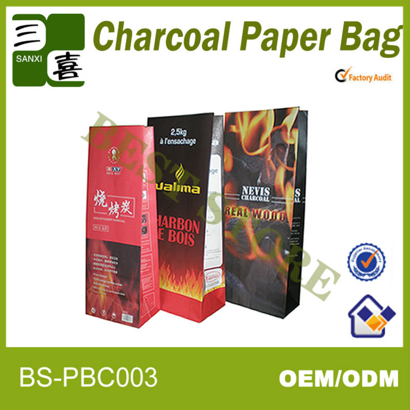 for kraft charcoal packaging bags bag for coal kraft charcoal packaging/barbecue paper paper bag