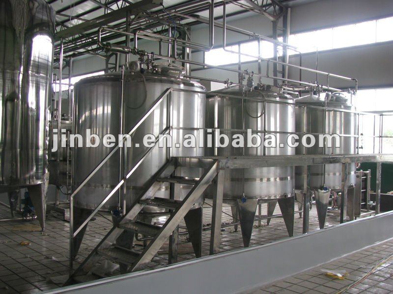 Complete pasteurized/UHT milk processing equipment