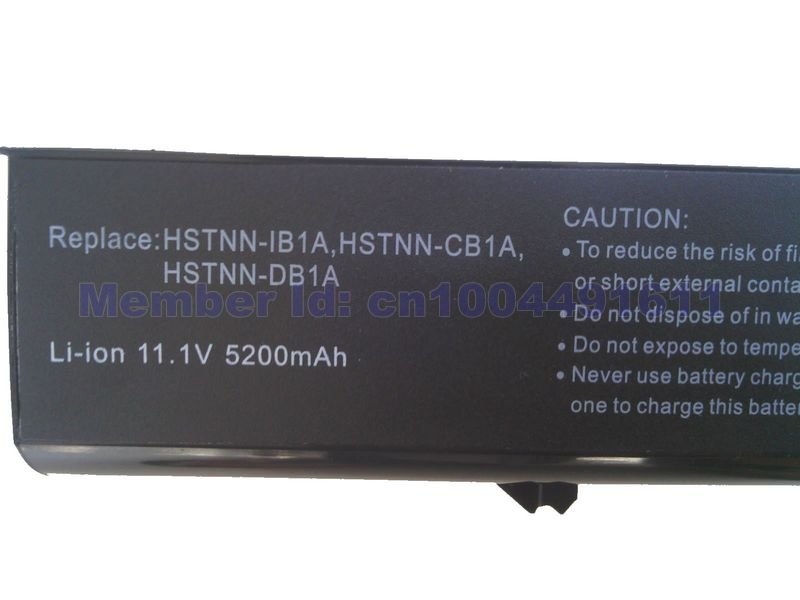 5200MAH Laptop Battery 587706-121 For HP Compaq 621 620 421 420 326 325 321 320 Laptop 6 cells 2 years warranty