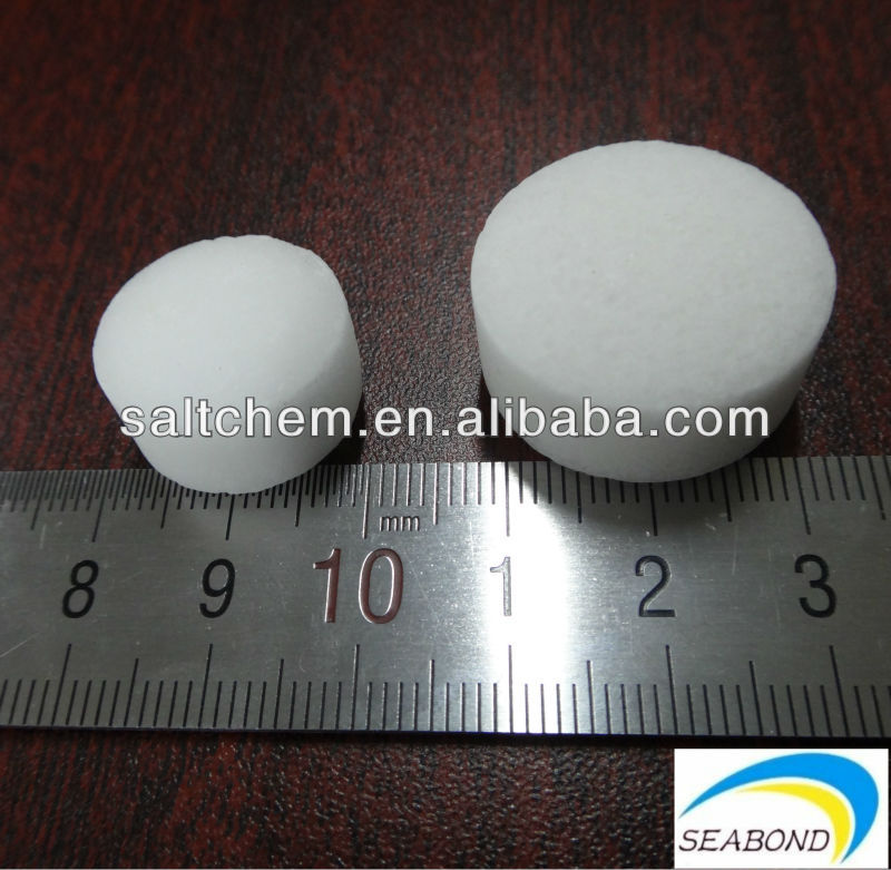 purifying drinking machine salt made in china,water softening agent,salt tablets