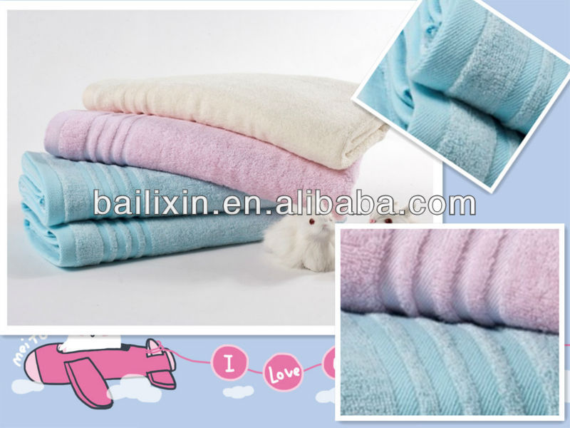 100% cotton wet towel with jacquard