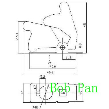 航空機のトグルスイッチのゆとりの緑の安全カバーは球根12VDCを導いた問屋・仕入れ・卸・卸売り