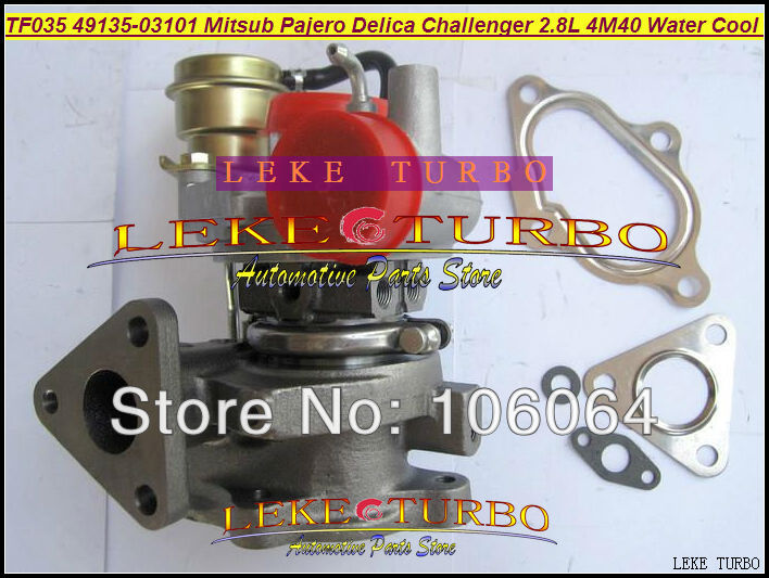 TF035HM-12T TD04 49135-03101 49135-03100 Turbo for Mitsubishi PAJERO Delica Challenger 2.8LD engine 4M40 Water W-CAR turbocharger (2)