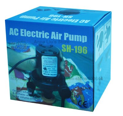  Pumps  Inflatable  on Wholesale Ac Electric Air Pump Mini Air Pump   2pcs Lot Free Shipping