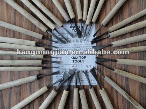 最もよい木工用彫刻刀か木製の切り分けるのみ木のturining用具問屋・仕入れ・卸・卸売り