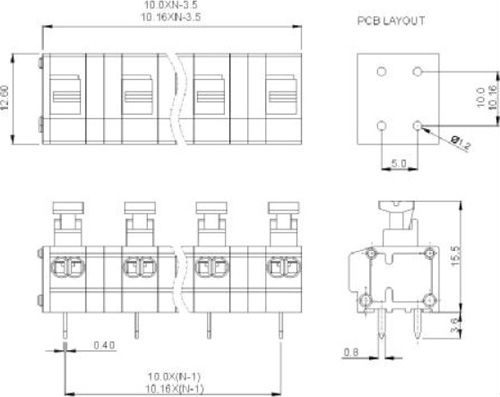 品質pcbバネ端子台仕入れ・メーカー・工場