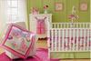 New Girl Baby Cot Bedding Giraffe Flowers Comforter Quilt Crib Sheet Bumper Bedskirt 4 items Set Hot