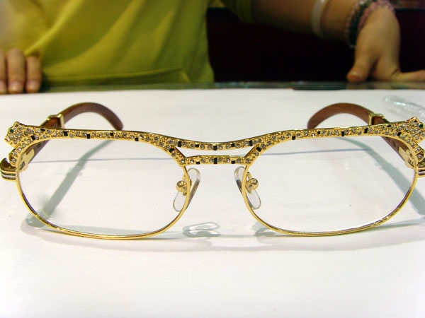 18K Gold Plated Brand Wood eyeglasses, View eyeglasses ...