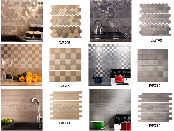 2014 new arrival champagne hexagon tiles in China