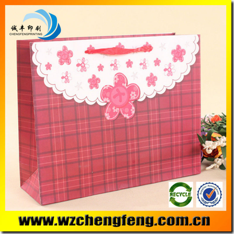 folding paper shopping bag