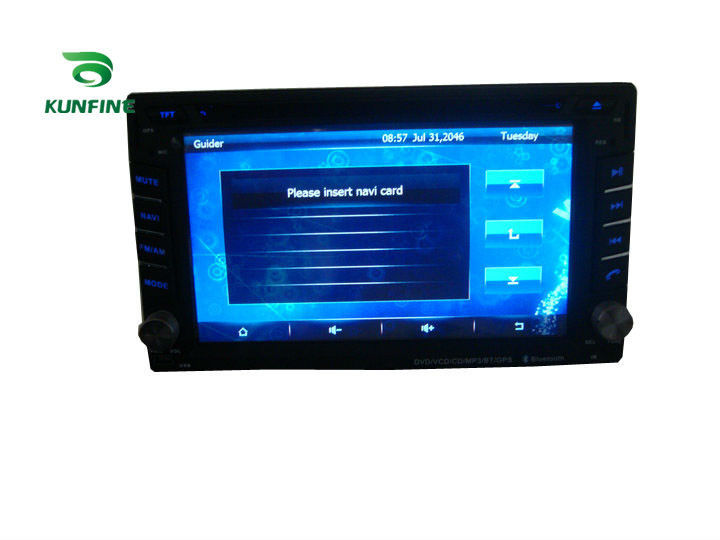 touch screen 2 Din Car DVD player with GPS, audio Radio stereo,FM,USBSD,BluetoothTV -D