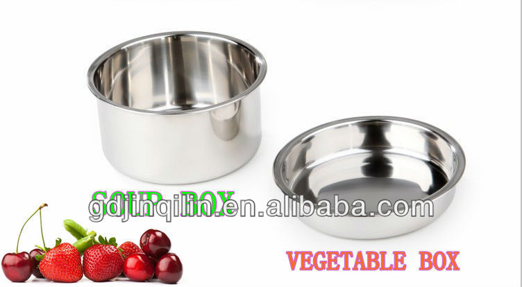 ストレート形状のステンレス製食品容器( ストレートff2をceritificate)問屋・仕入れ・卸・卸売り