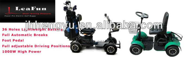 単座席ゴルフ付きバギーラグジュアリーを調整ハンドル。 4車輪のドライバ。 バッテリー36ホール。 24vシステム。 12蛾保証。 ce。 rohs指令問屋・仕入れ・卸・卸売り