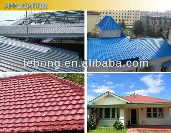color aluminum roof corrugated aluminum