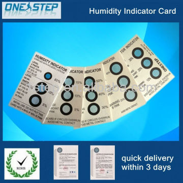 湿度指示剤カード、湿度指示剤シート、湿度指示剤のペーパー仕入れ・メーカー・工場