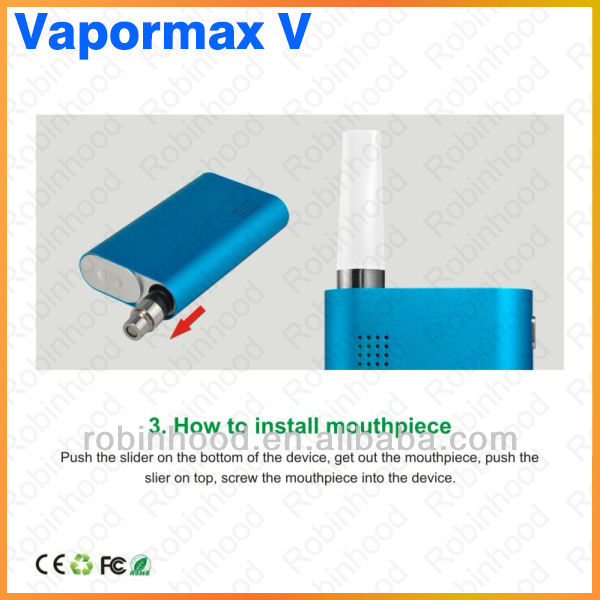 2014 Newest Products 2600mAh Exceptional Vaporization Experience Flowermate Vapormax V for Dry Herb vapormax v2