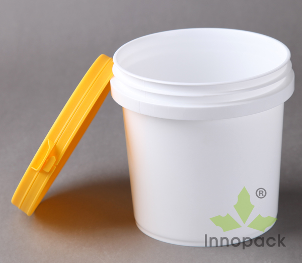 1l塗料用プラスチックバケツ、 水、 小麦粉、 粉末洗剤ect。問屋・仕入れ・卸・卸売り