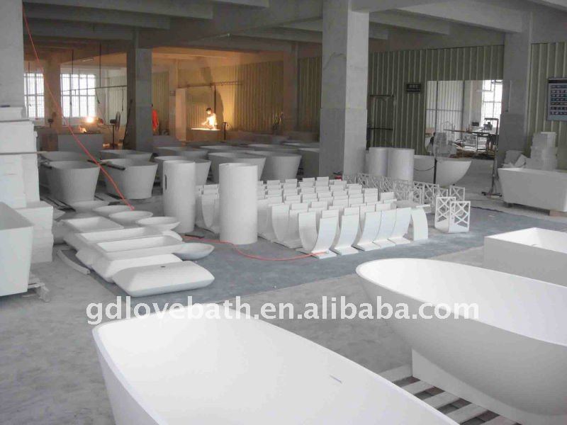 Spagna vendita calda bagno con foro del rubinetto a muro stone ... Tappi rubinetti muro bagno