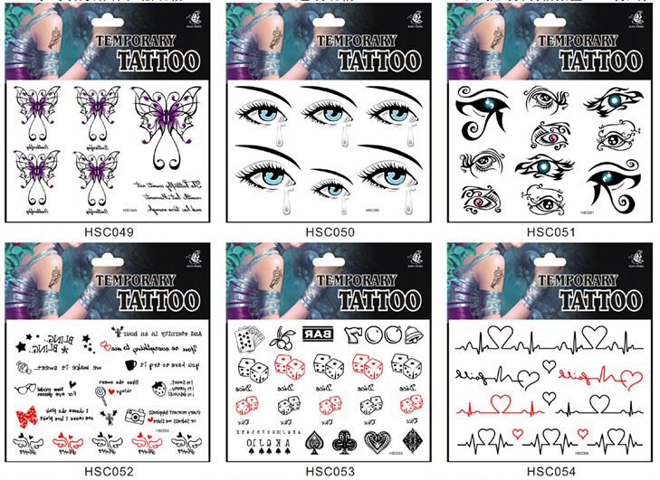 Как сделать tattoo stickers