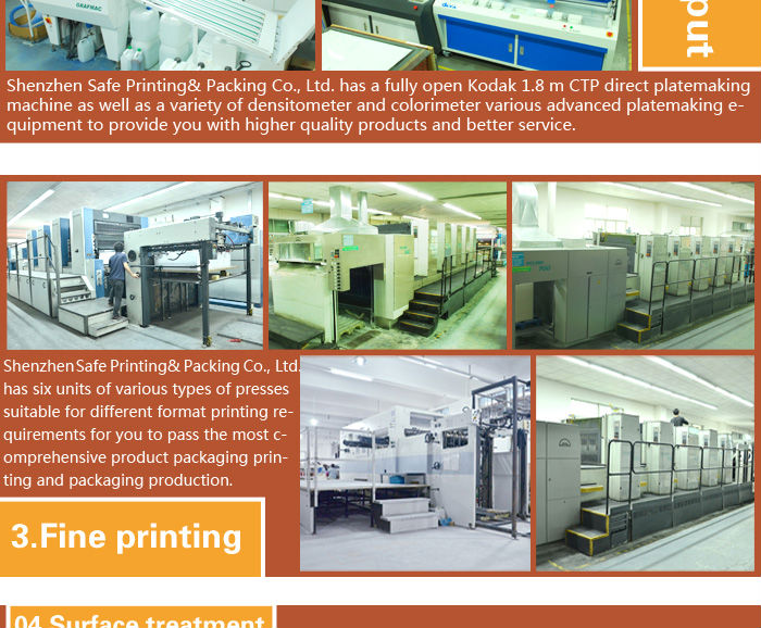 Custom made CMYK printing counter display unit for chocolate bars