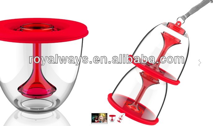 plastic stackable champagne cup