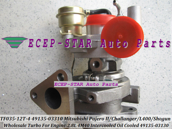 TF035-12T-4 49135-03130 49135-03310 turbo turbocharger For Mitsubishi Pajero IIChallangerL400Shogun Intercooled 2.8L 4M40 (1)
