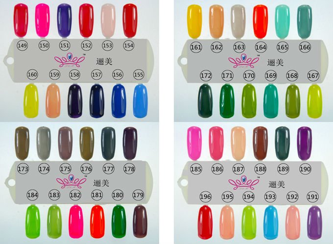 塗るacrglic紫外線釘のゲルの光沢、337colors問屋・仕入れ・卸・卸売り