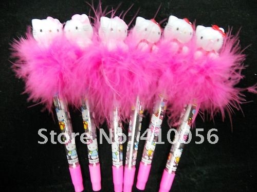 Wholesale - Lovely 36 x Hello Kitty ball point pens set w/light with Box Wholesale - Lovely 36 x Hello Kitty ball point pens set w/light with Box