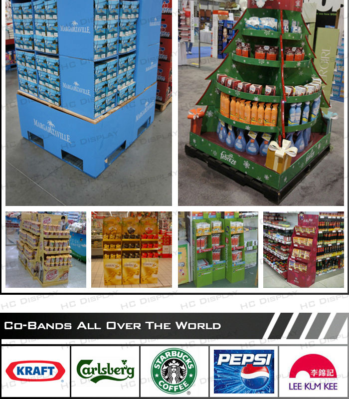 Advertising POP UP Display Stand for Bubble Chewing Gum