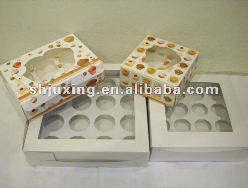1 to 24 custom cupcake boxes wholesale
