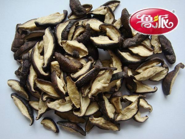 VF dried sliced shiitake mushroom snack