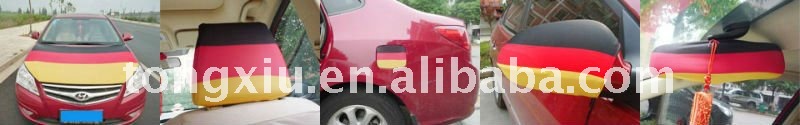2012プロモーションドイツ車ミラー旗カバー仕入れ・メーカー・工場