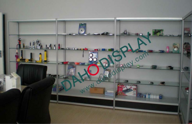Aluminium Glass Showcase For Jewelry And Cosmetic - Buy Glass ...