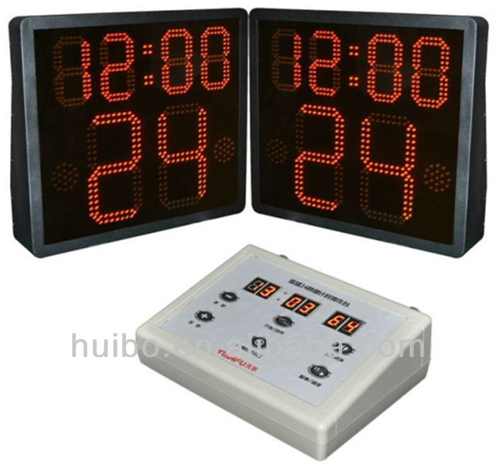 led basketball scoreboard