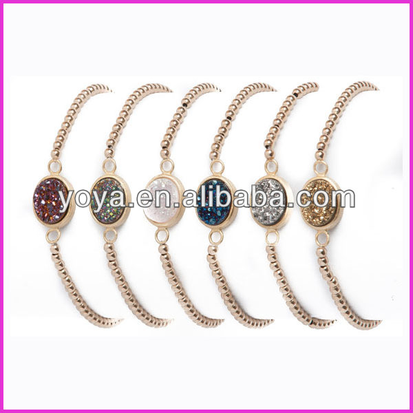 New Style Small Beaded Round Druzy Bracelet.jpg
