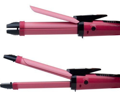 hair iron with curler