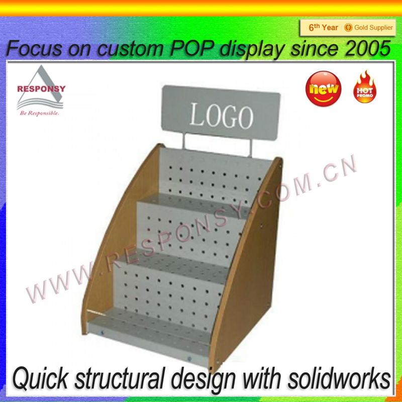 customized c store display shelf for displaying lollipop designed by custom-made display rack supplier