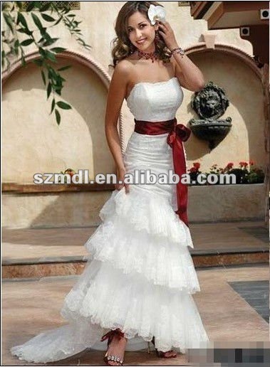 Satin OffShoulder Sheath Sash Backless Sheath FloorLength Wedding Dress 