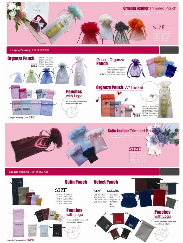 ファンシーサテンの袋/bags羽付き問屋・仕入れ・卸・卸売り
