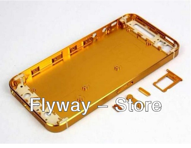gold battery cover for iphone 5 1